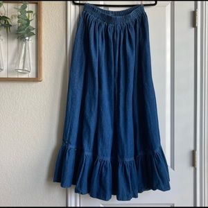 vintage midi
maxi skirt